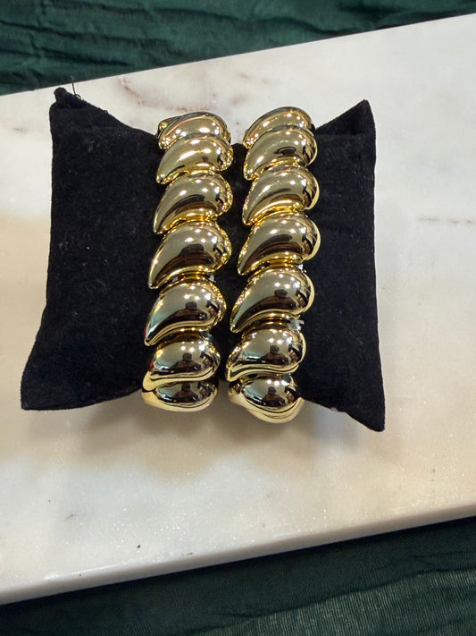 Tear drop bracelets