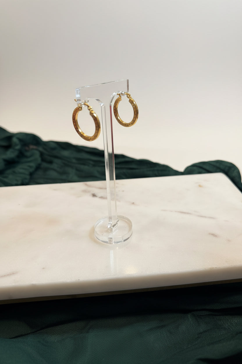 Auri hoop earrings