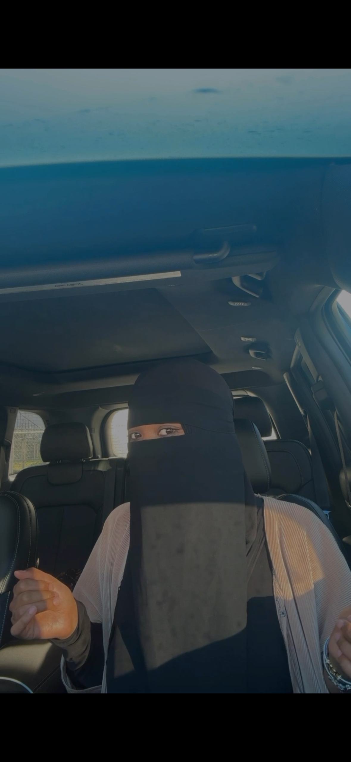 one layer long bib niqab