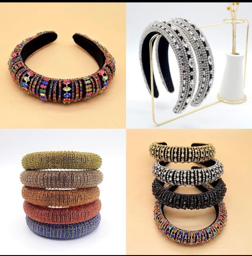 Glitz and glam headbands