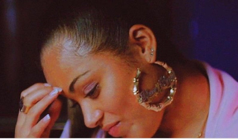 NEW NEW bamboo earrings (circled hoops)